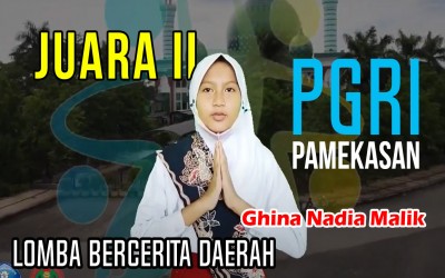 Juara II Lomba Cerita Hardiknas PGRI Pamekasan.